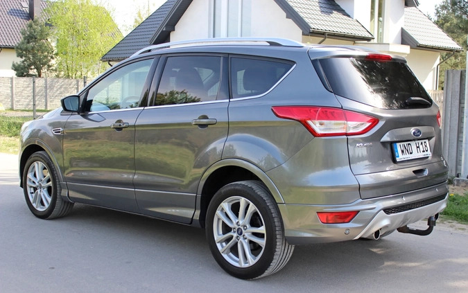 Ford Kuga cena 54900 przebieg: 134000, rok produkcji 2014 z Zbąszynek małe 631